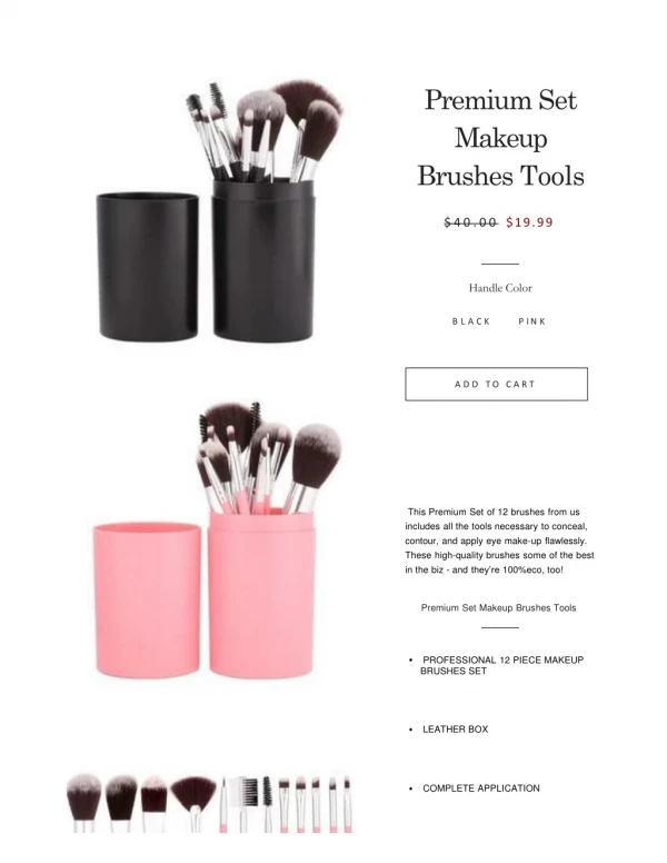 Buy Professional Makeup Brushes Tool Online – Liveyourmakeup