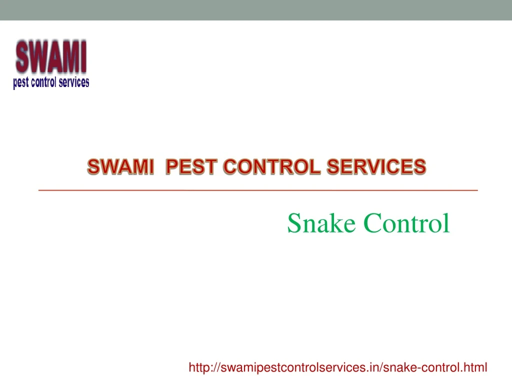 snake control