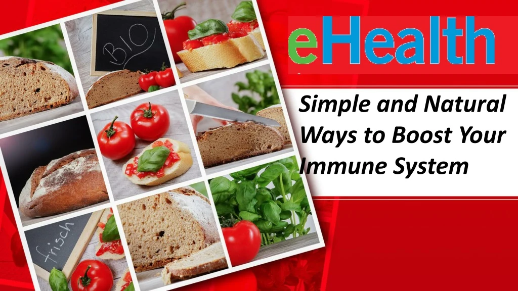 simple and natural ways to boost your immune