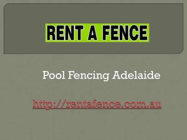 Pool Fencing Adelaide | Construction Site Fencing | Water Barrier Hire