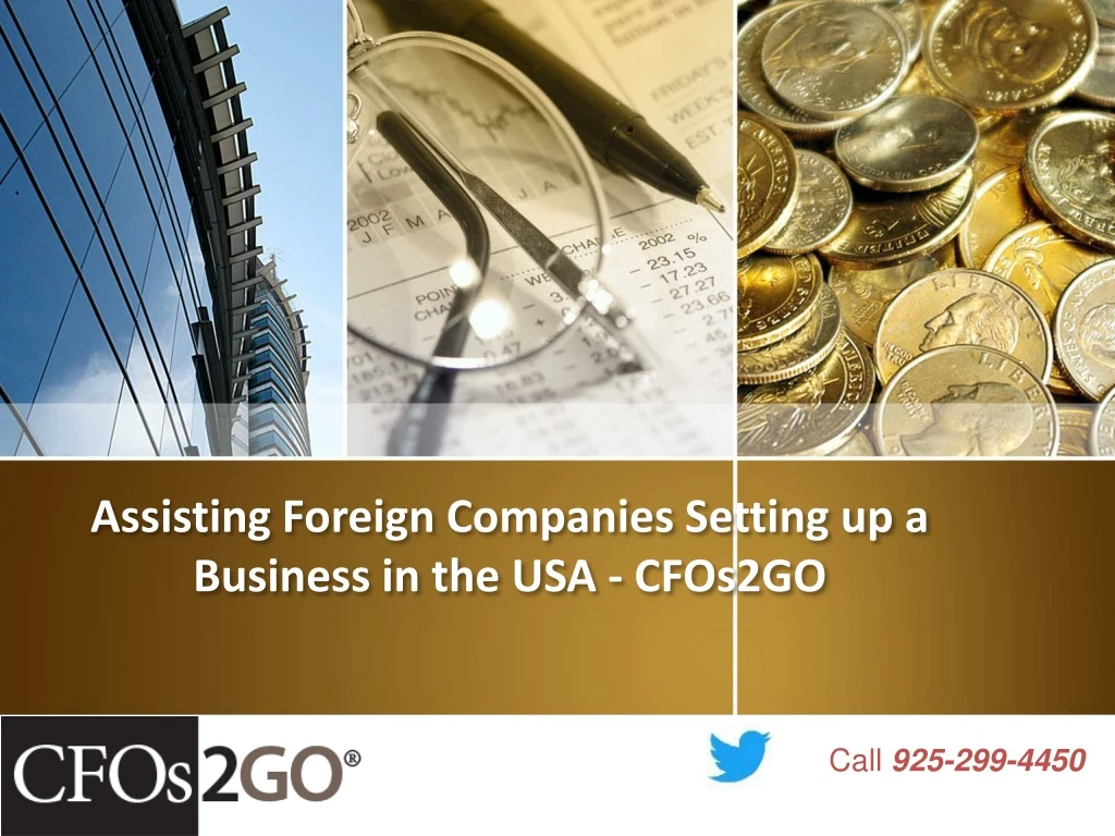 assisting foreign companies setting up a business in the usa cfos2go