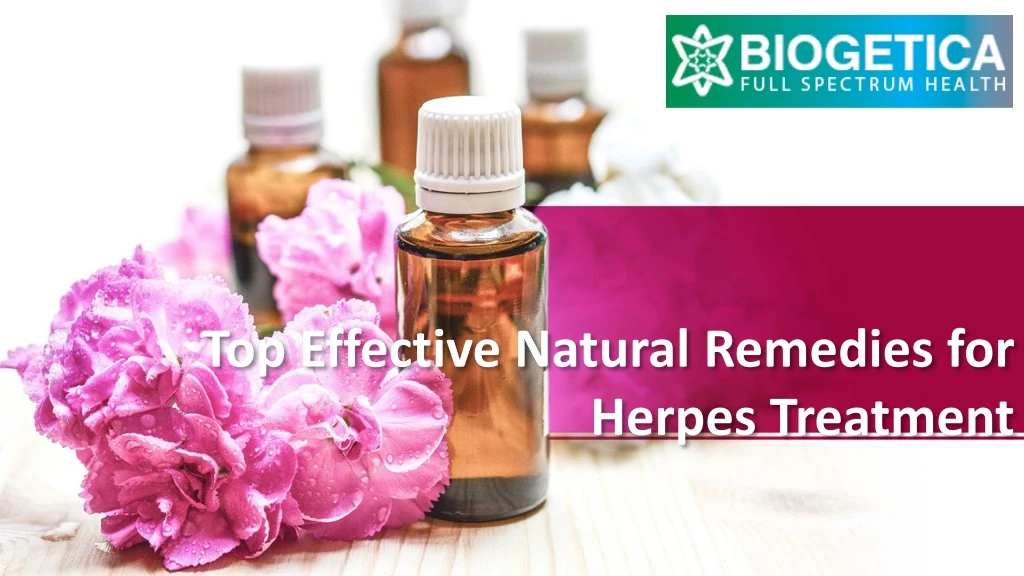top effective natural remedies for herpes treatment