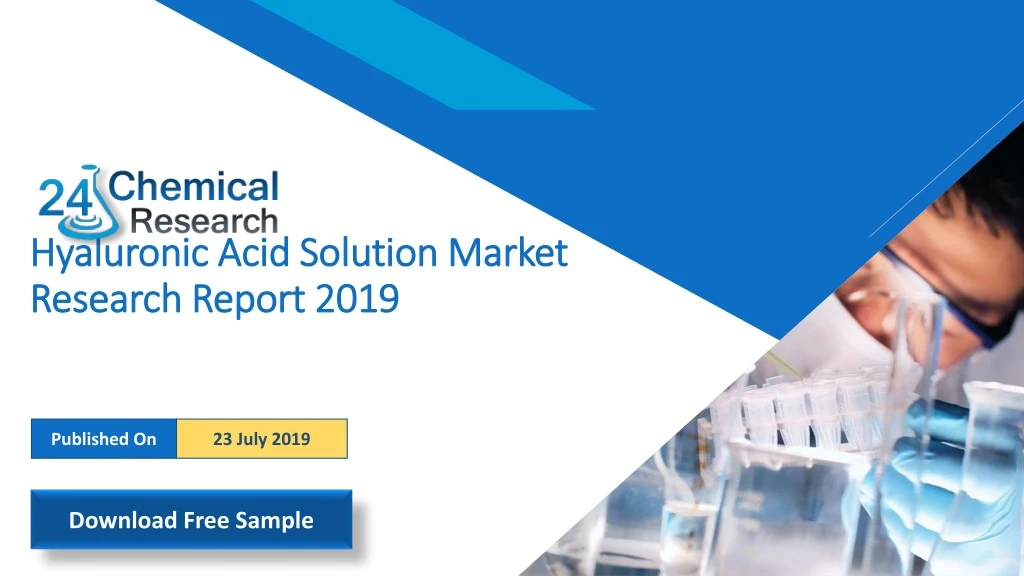hyaluronic acid solution market research report 2019
