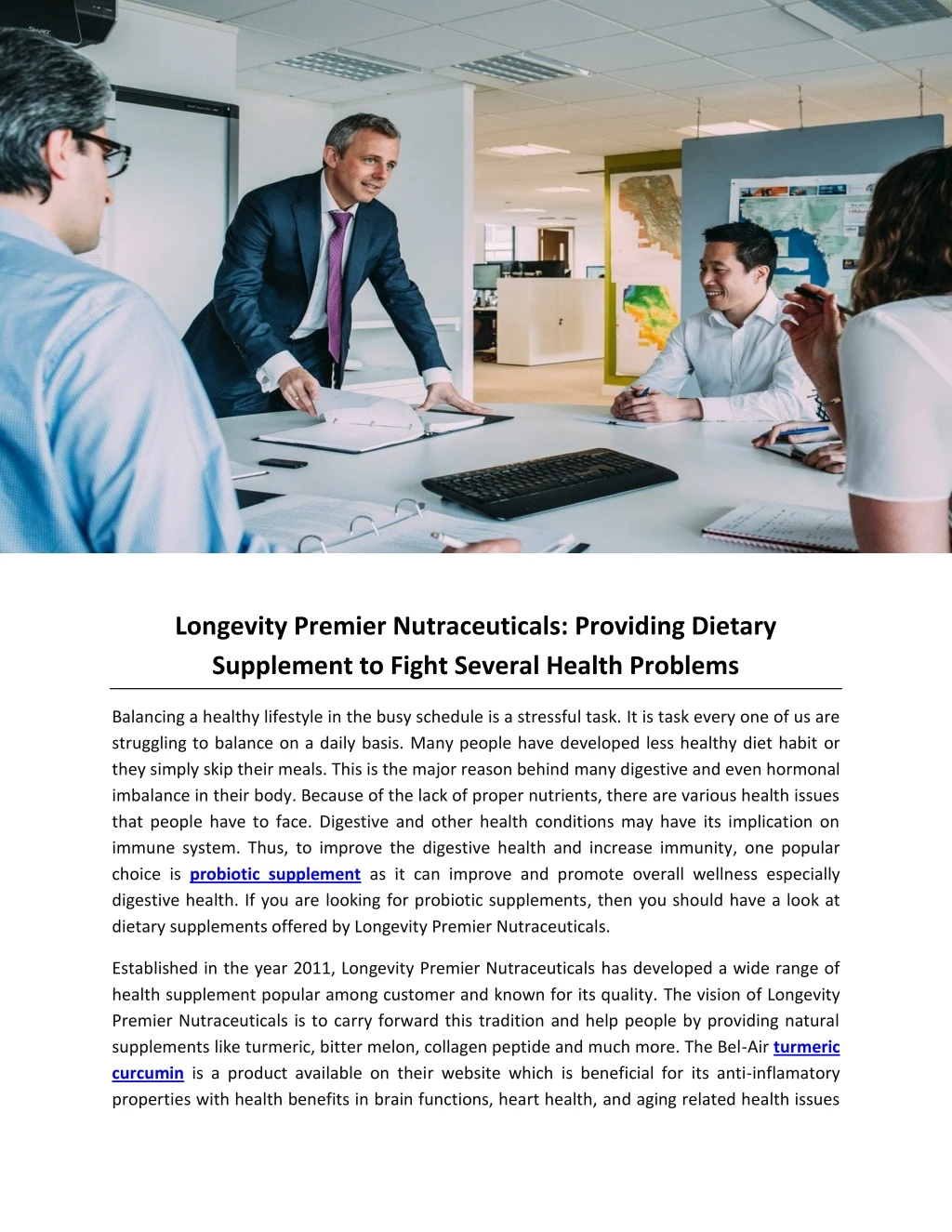 longevity premier nutraceuticals providing
