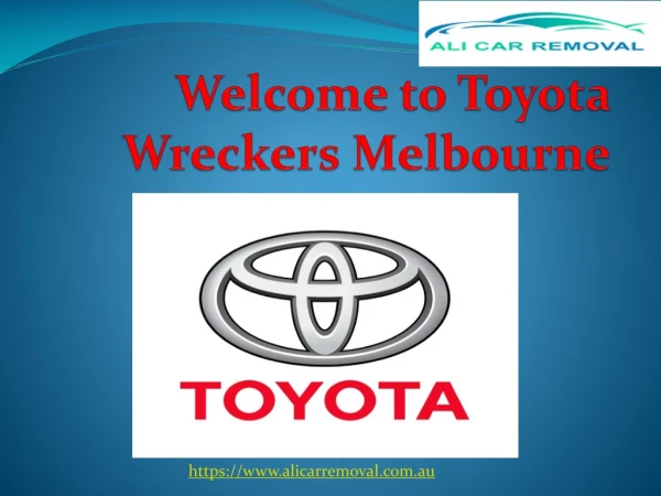 Toyota Car Wreckers Melbourne