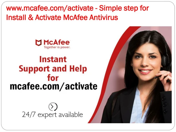 www.mcafee.com/activate - Simple step for Install & Activate McAfee Antivirus