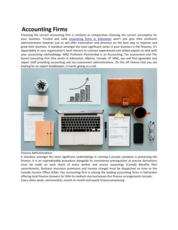 Accounting firms in Edmonton
