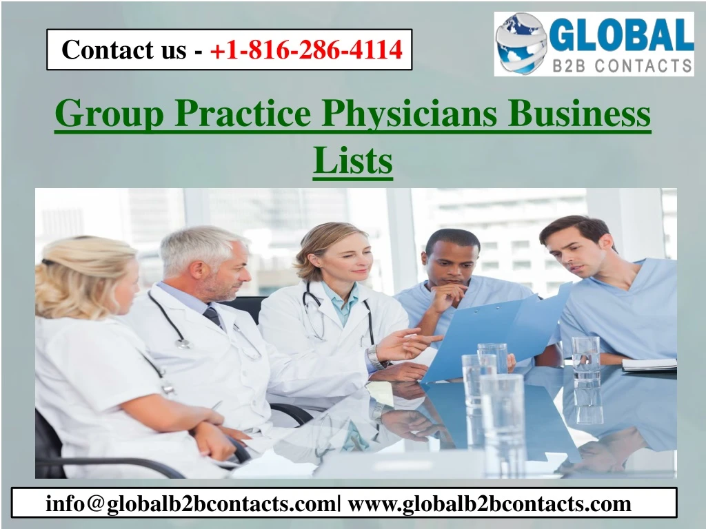 group practice physicians business lists