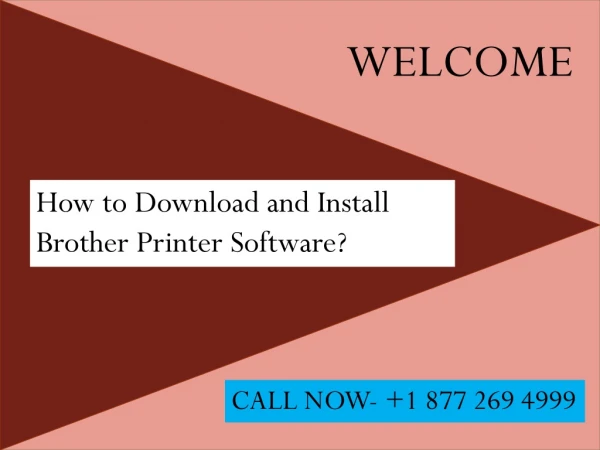 How to Download and Install Brother Printer Software?