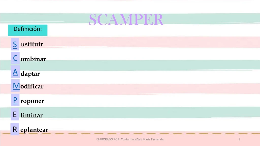 scamper