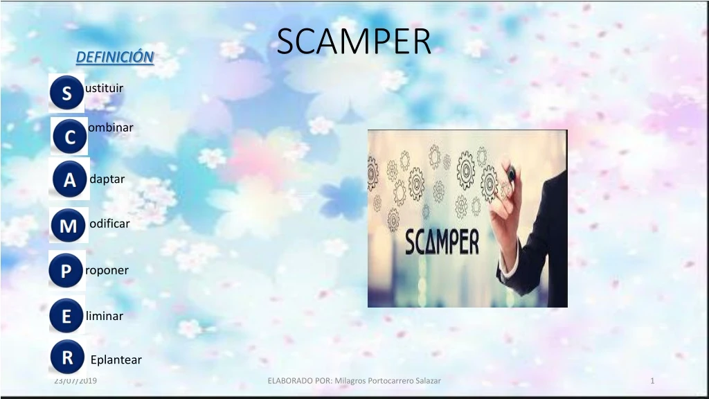 scamper