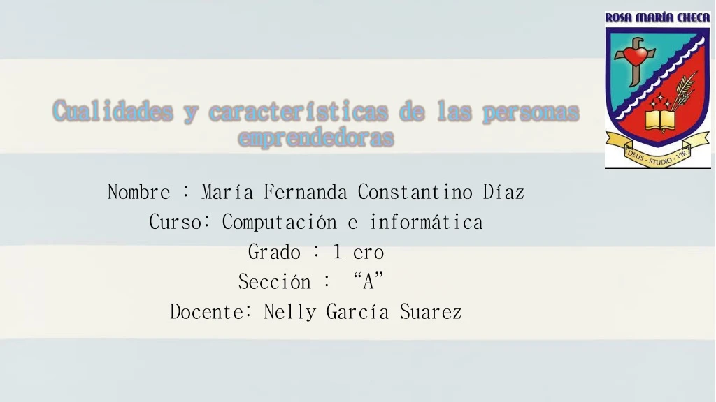 cualidades y caracter sticas de las personas emprendedoras