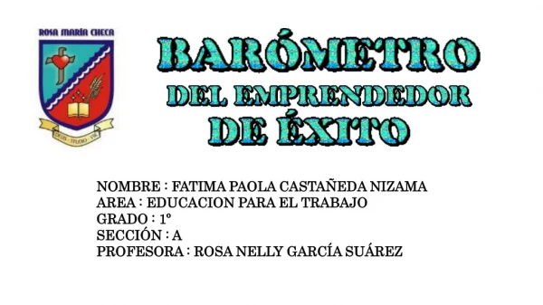 EL BAROMETRO