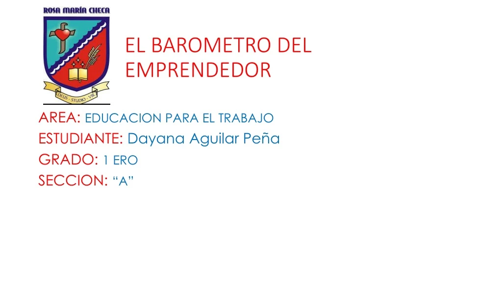 el barometro del emprendedor