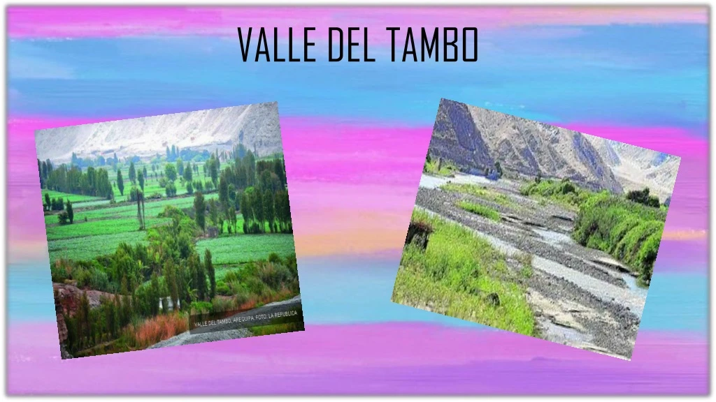 valle del tambo