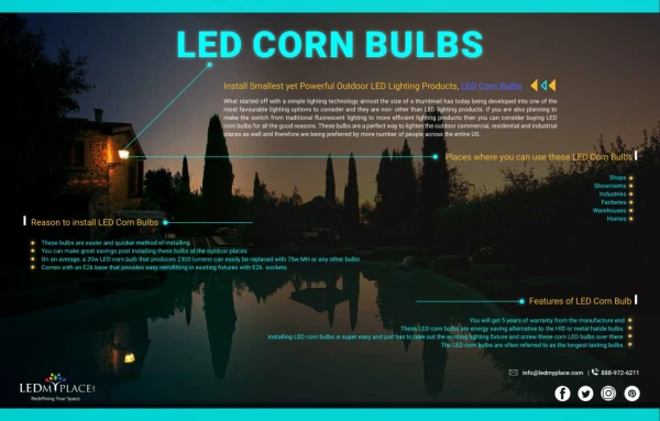 LED Corn Bulbs For Sale