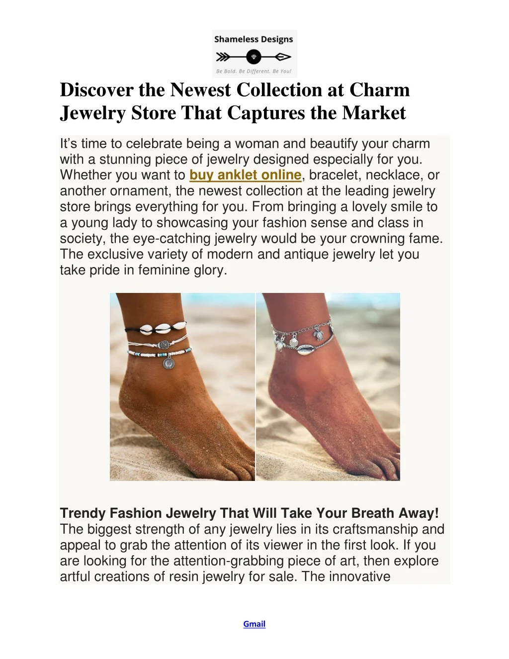 discover the newest collection at charm jewelry