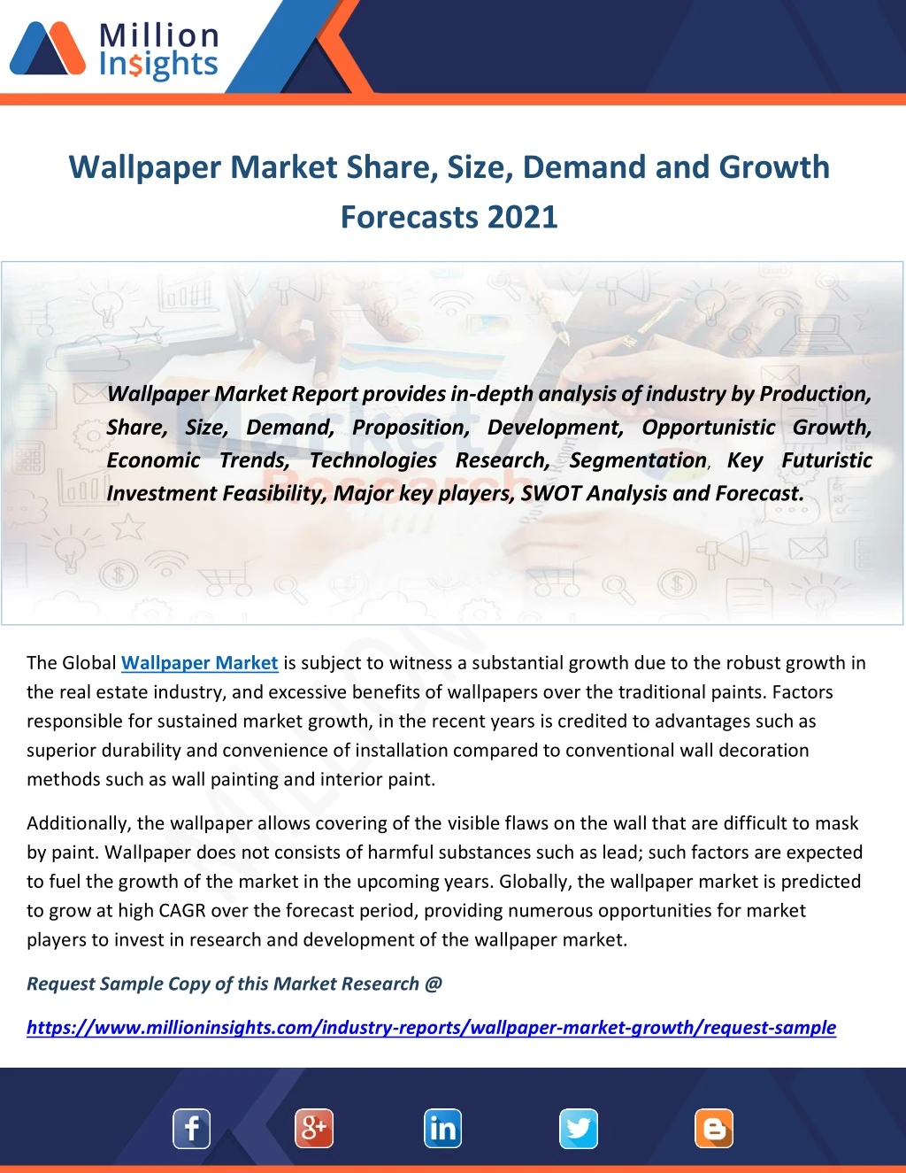 wallpaper market share size demand and growth