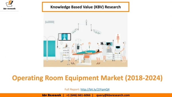 Operating Room Equipment Market Size- KBV Research