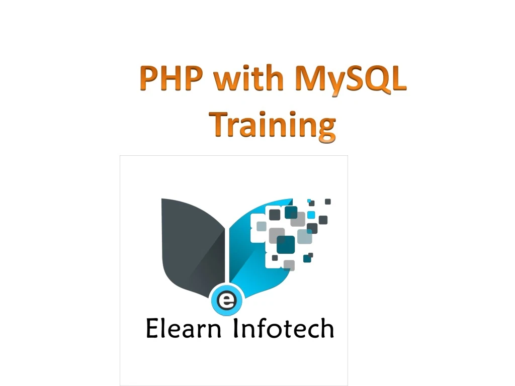 php with mysql training