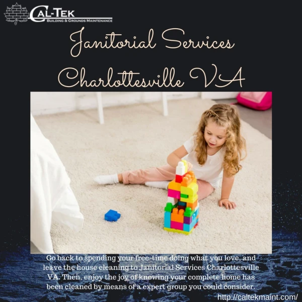 Janitorial Services Charlottesville VA