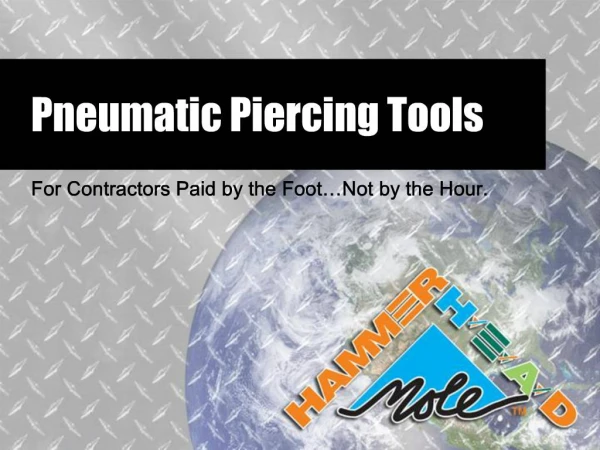 Pneumatic Piercing Tools
