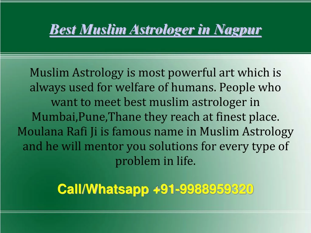 best muslim astrologer in nagpur