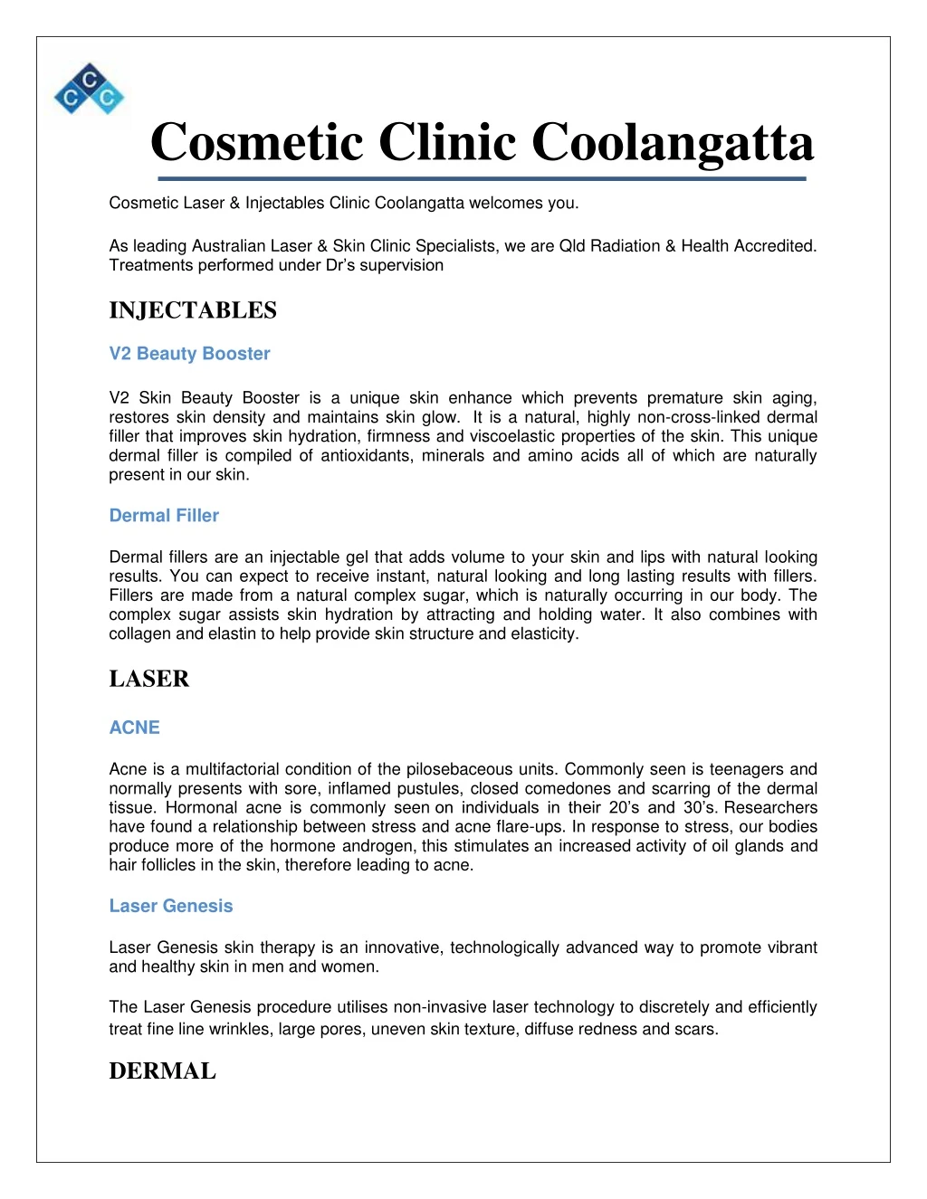 cosmetic clinic coolangatta