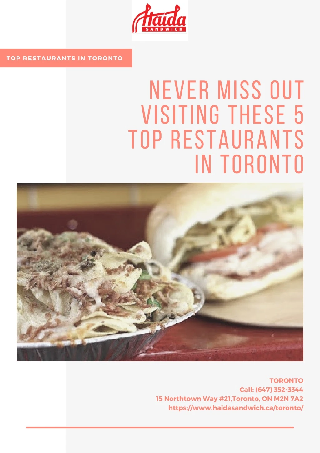 top restaurants in toronto