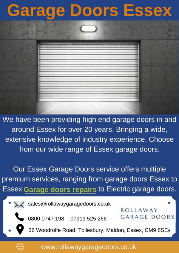 Garage Doors Essex