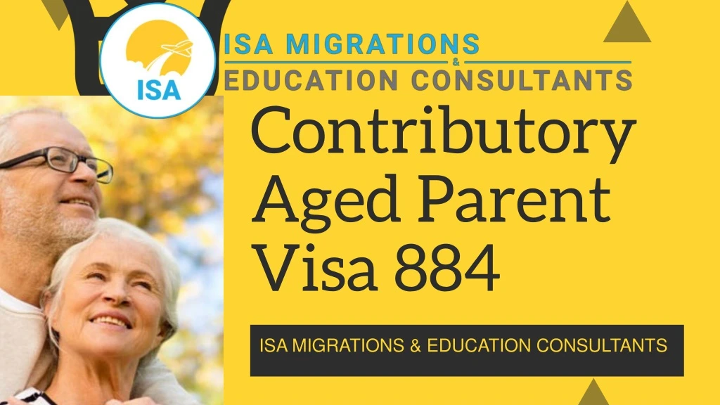 contributory aged parent visa 884