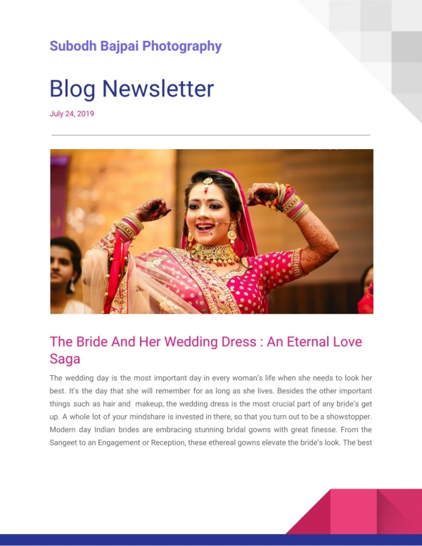 The Bride And Her Wedding Dress : An Eternal Love Saga