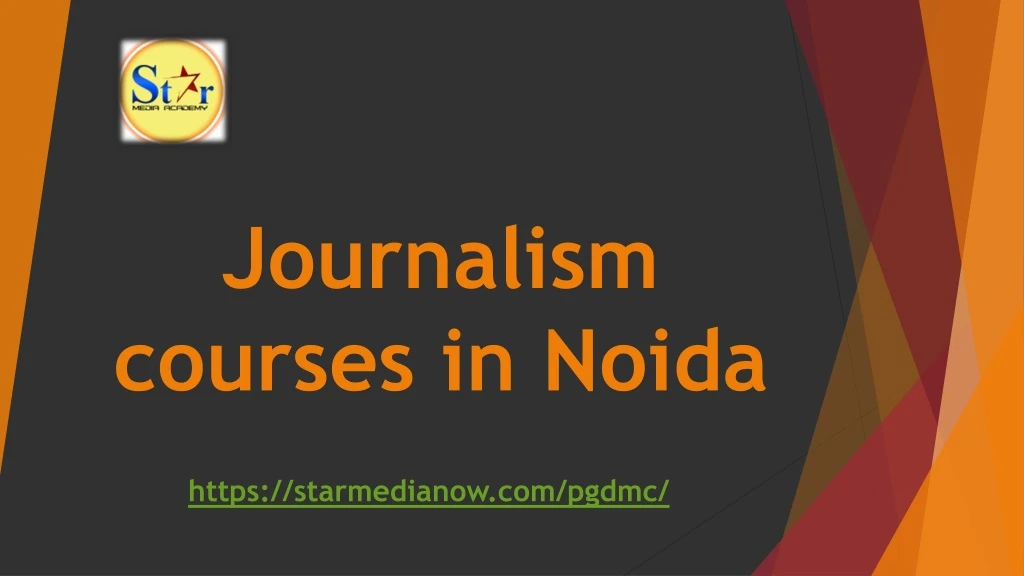 journalism courses in noida