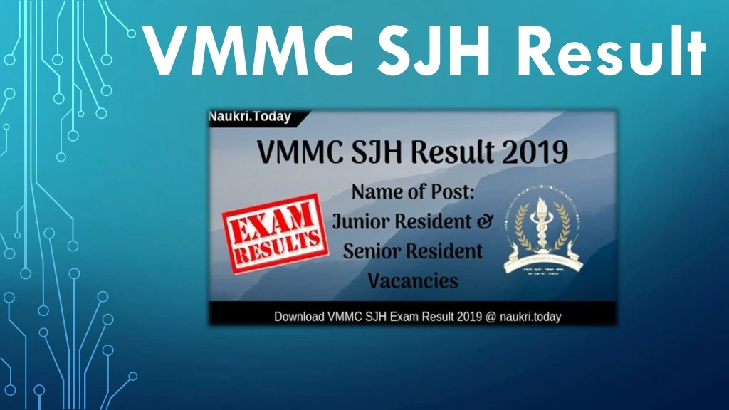 vmmc sjh result