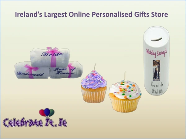 Personalised Gift Ideas and Party Planning