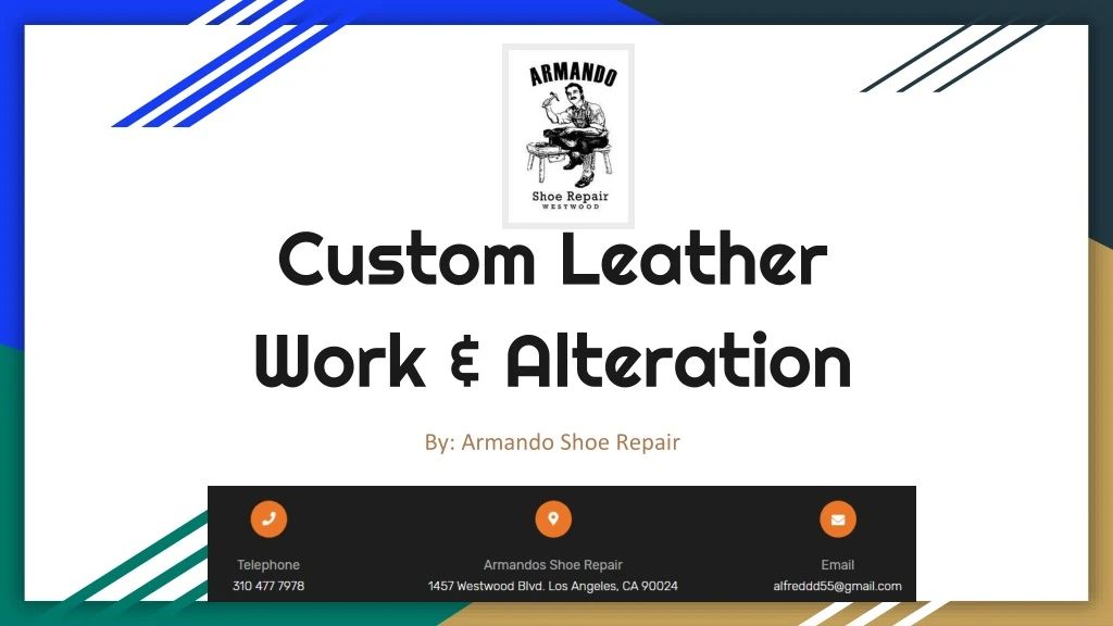 custom leather work alteration