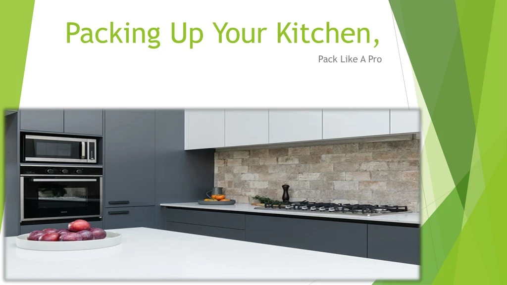 packing up your kitchen