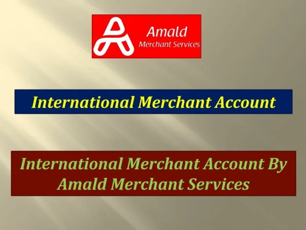 Get Online Retail Merchant Account for your retail business at Amald