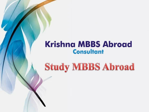 Pursue MBBS in Kyrgyzstan at Low Fees- Krishna Mbbs Abroad Consultancy