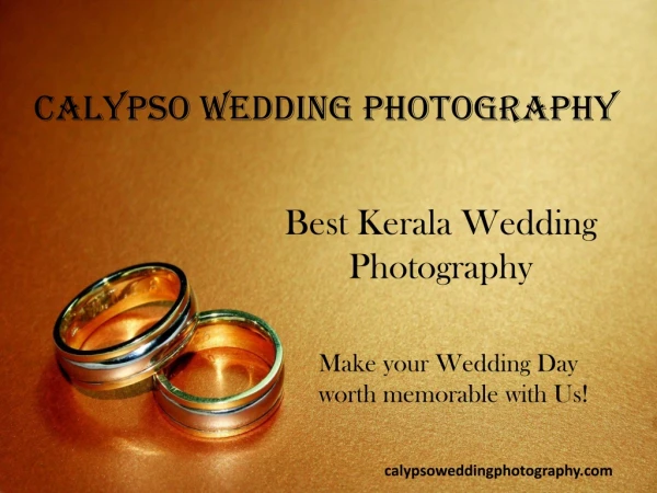 Best Wedding Photography Kerala | Calypso Studio
