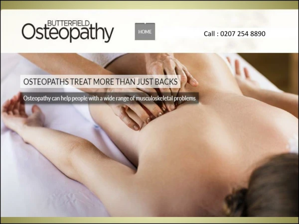 Get Better Osteopathic Treatments for All by N1 Osteopath