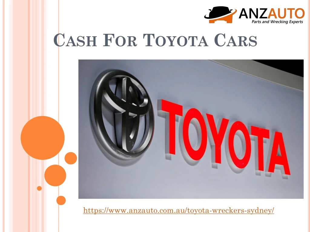 cash for toyota cars