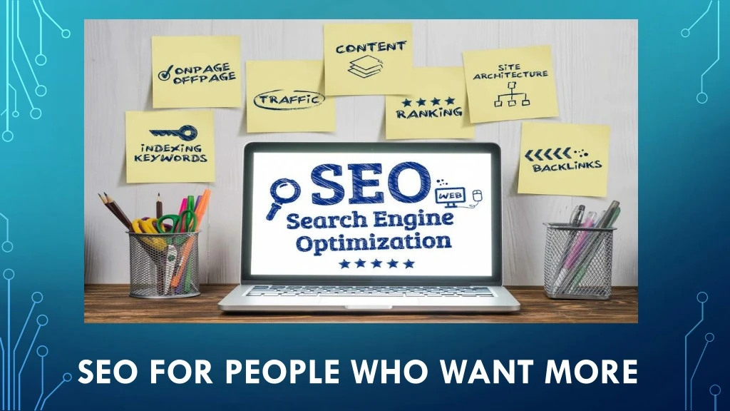 seo for people who want more