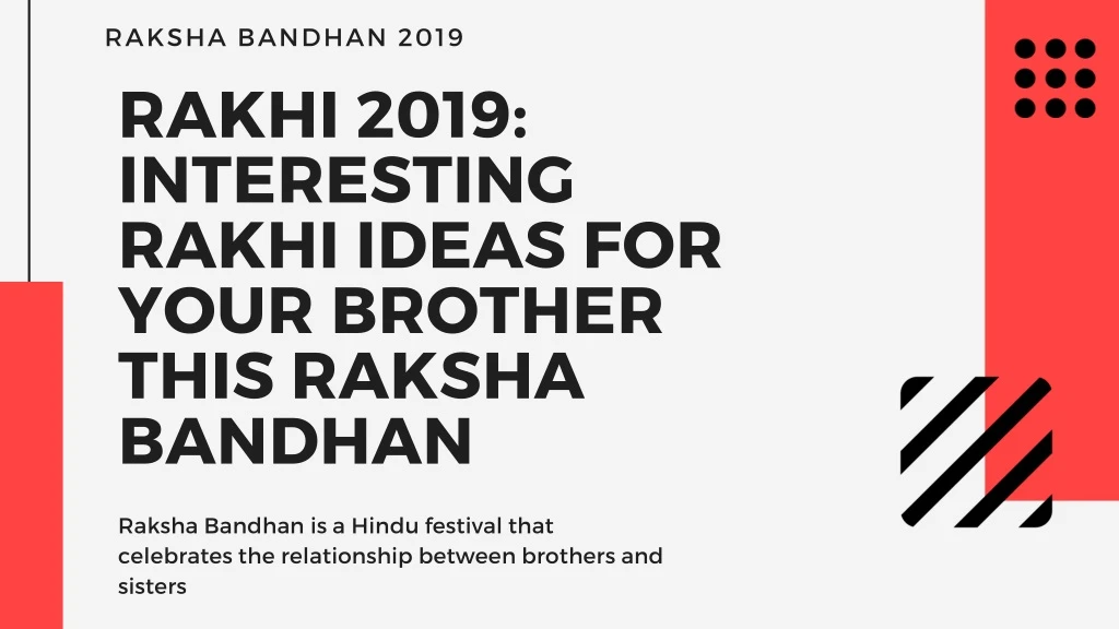 rakhi 2019 interesting rakhi ideas for your