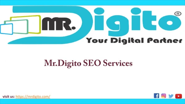 Perfect SEO Service Provider in Indore | Mr.Digito