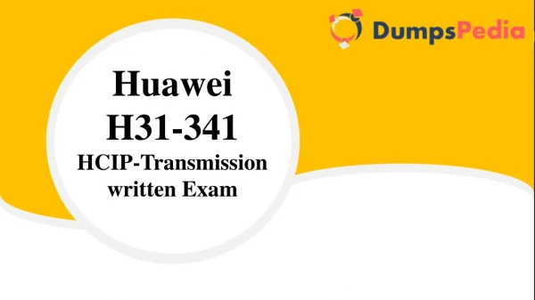 H31-341 Exam Questions Answers