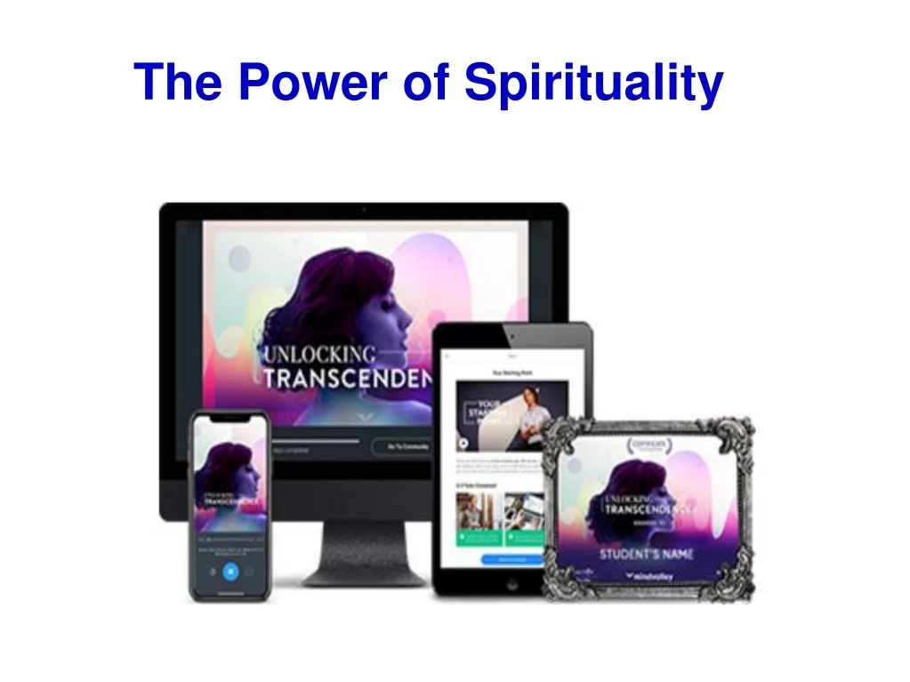the power of spirituality