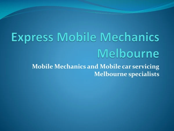 Express Mobile Mechanics - airconditioning