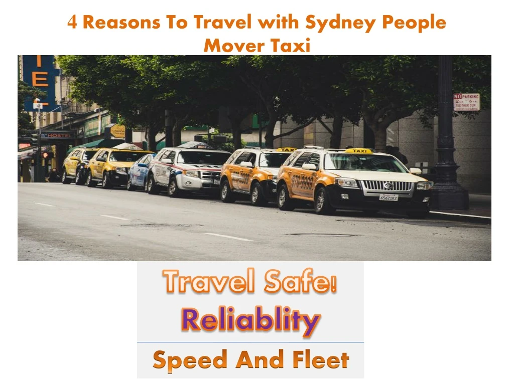 4 reasons to travel with sydney people mover taxi