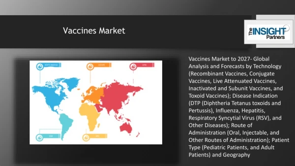 Vaccines Market to Reach US$ 64,538.4 Mn by 2027